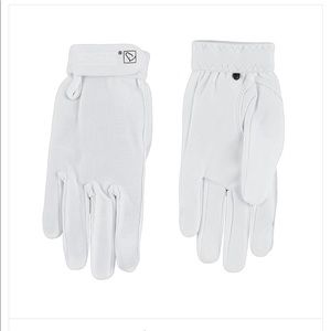 Men’s horse-riding gloves -white